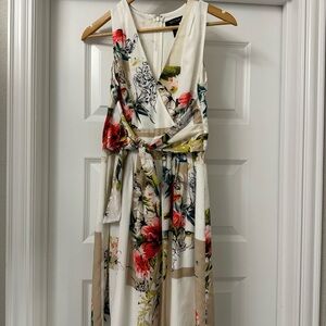 White House Black Market Floral Maxi Dress